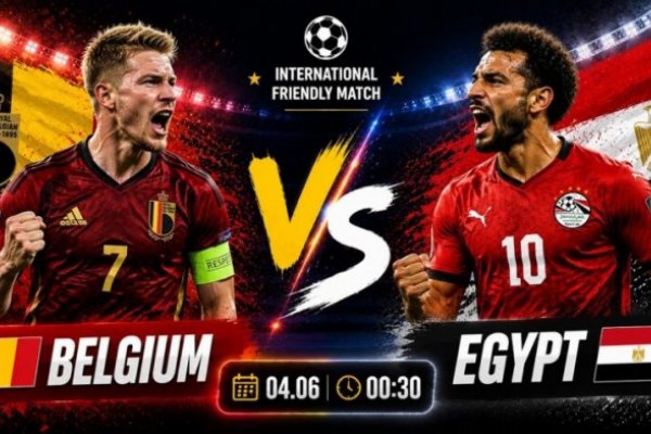 موعد مباراة <abbr title='المزيد عن #مصر'><a href='/search.html?tag=%D9%85%D8%B5%D8%B1&id=16'>#مصر</a></abbr> وبلجيكا في كأس العالم 2026 والقنوات الناقلة.. بداية نارية للفراعنة في المونديال