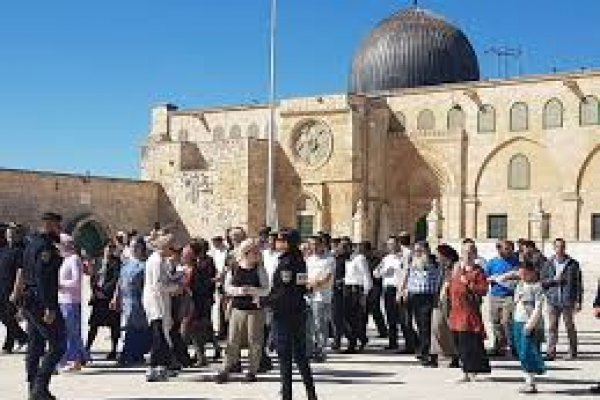 عشرات المستعمرين يقتحمون المسجد الأقصى