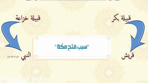 Photo of السبب في فتح مكة هو