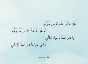 Photo of هل غادر الشعراء من متردم