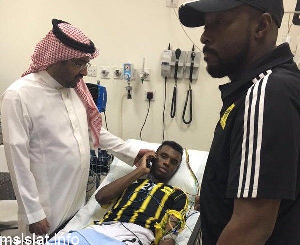 Photo of تفاصيل اصابة عوض خريص في مباراة لوكوموتيف